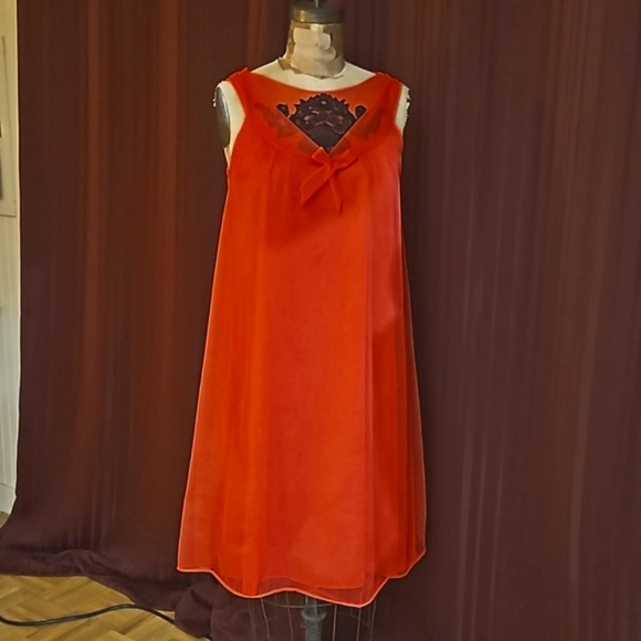 VINTAGE NIGHTIE, CHEMISE A LA 1960 - Picture 5 of 10